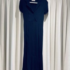 Casual Navy Women's Dress